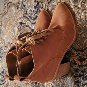 Dolce Vita Women's Brown Suede Boots Size 7.5